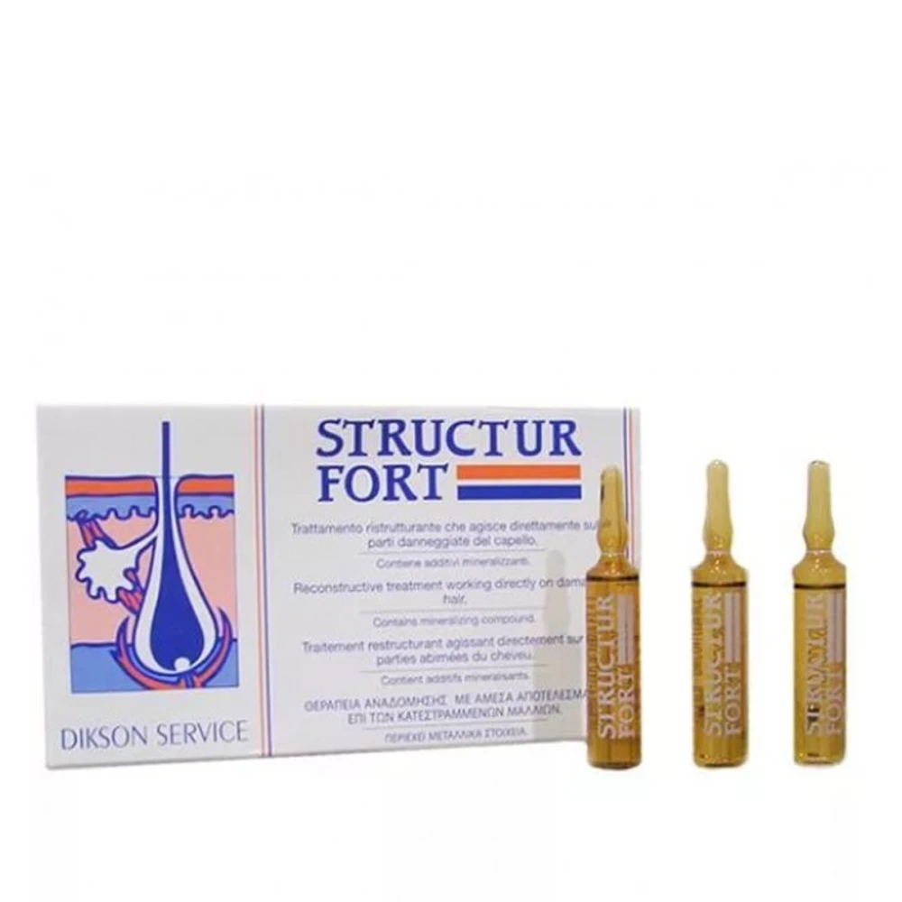 Средство DIKSON STRUCTUR восстанавливающее структуру волос 1*12 мл