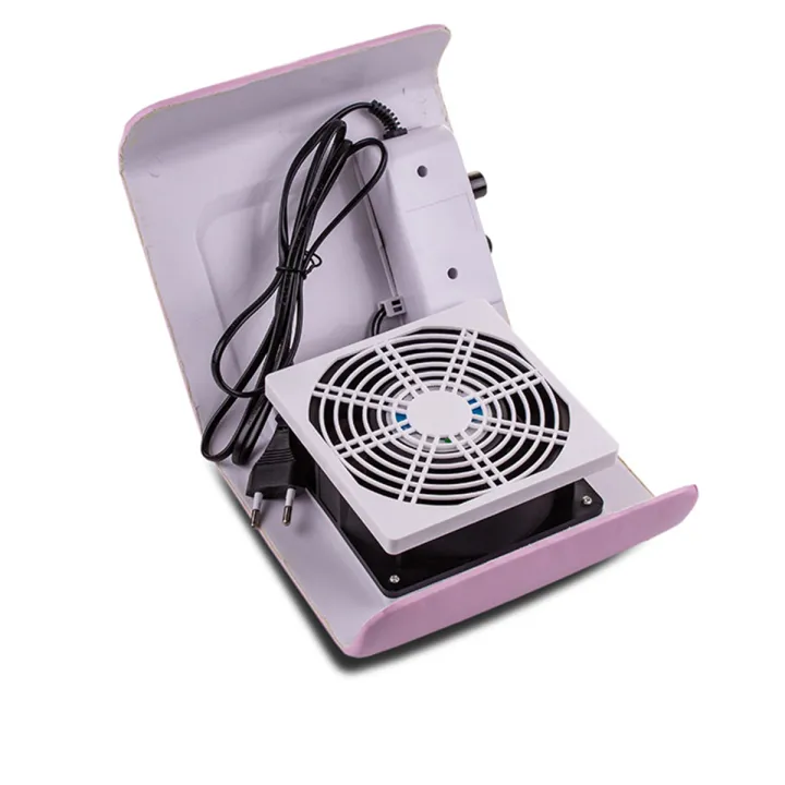 Вытяжка NoName для маникюра узкая 30W  (Розовый)