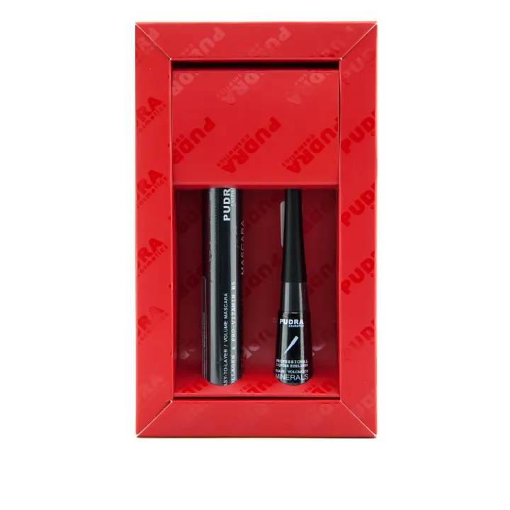 Набор Pudra (туш+подводка для глаз)