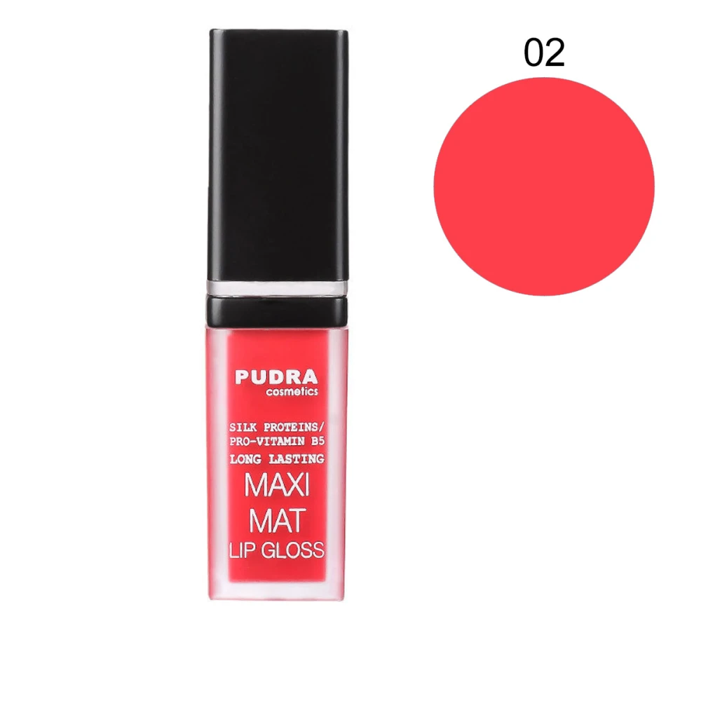 Матовая помада для губ Pudra Maxi Matt (02)