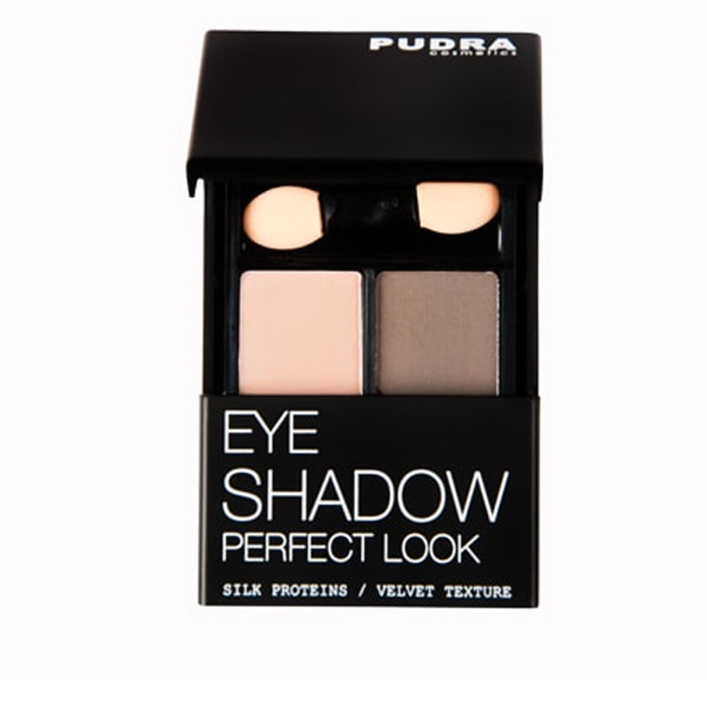 Тени Pudra для век компактные (01)