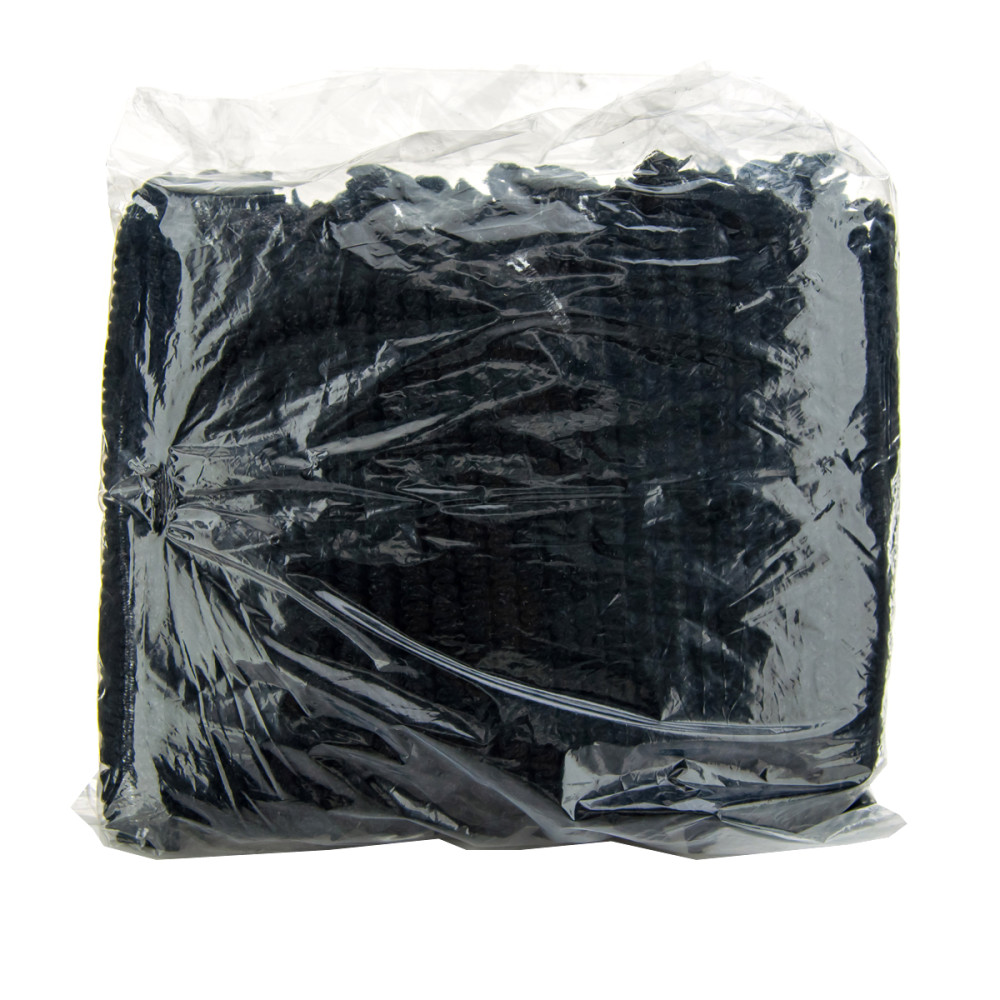 Шапочка Polix двойная резинка 100 шт (Черный)