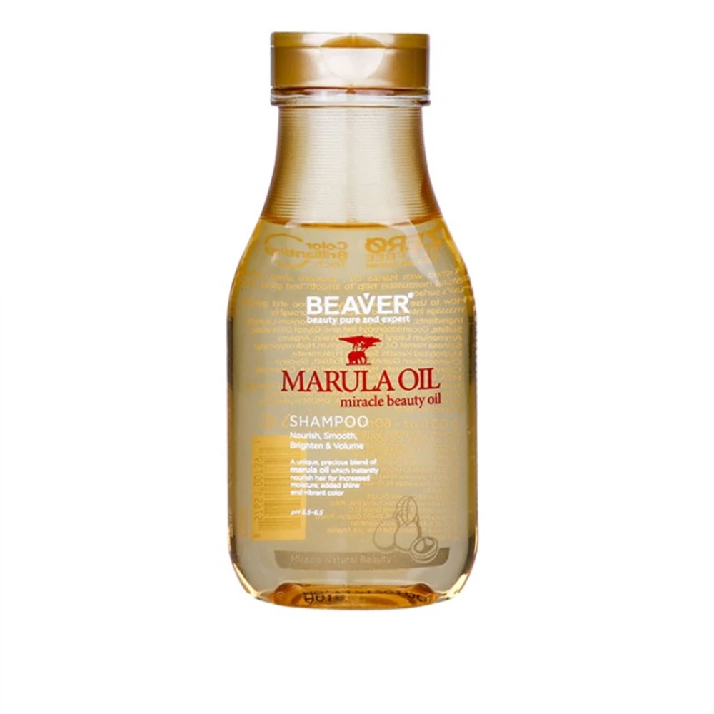 Шампунь BEAVER Marula Oil живильний для сухого волосся 60 мл