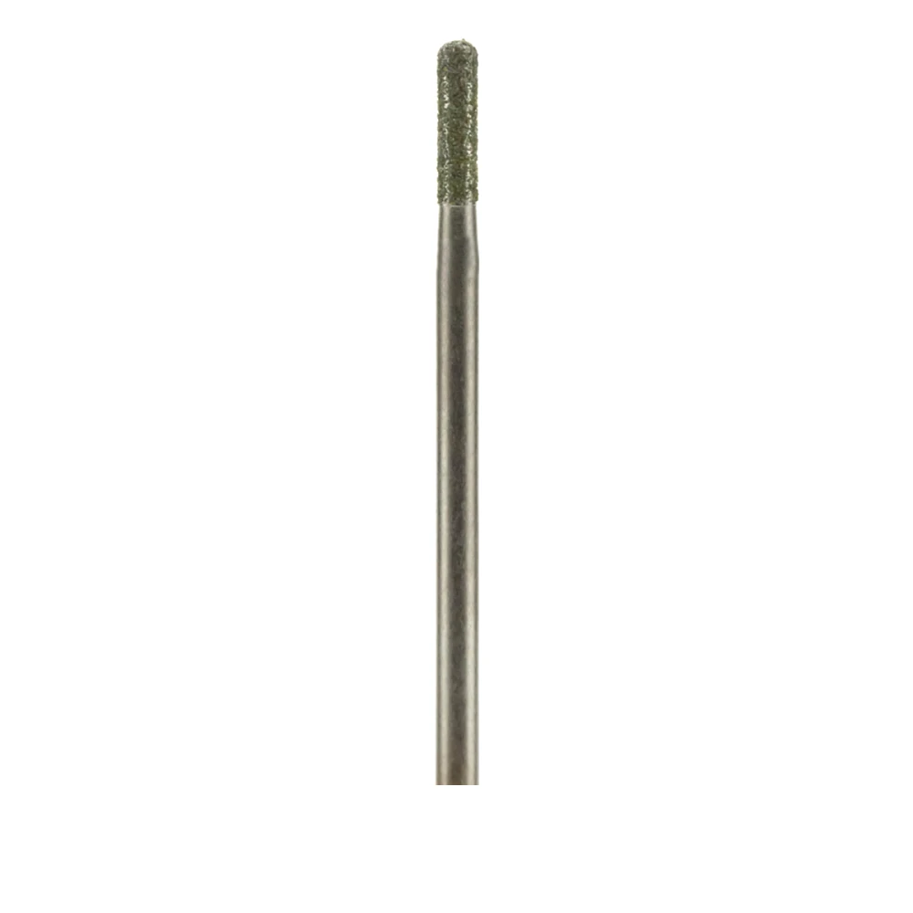 Фреза Алмазна Мала 141 Циліндр напівсферичний кінець Фрези-Н (синя 141524023)