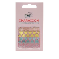 Наклейки для ногтей E.MI Charmicon 3D Silicone Stickers (Лунулы № 95)