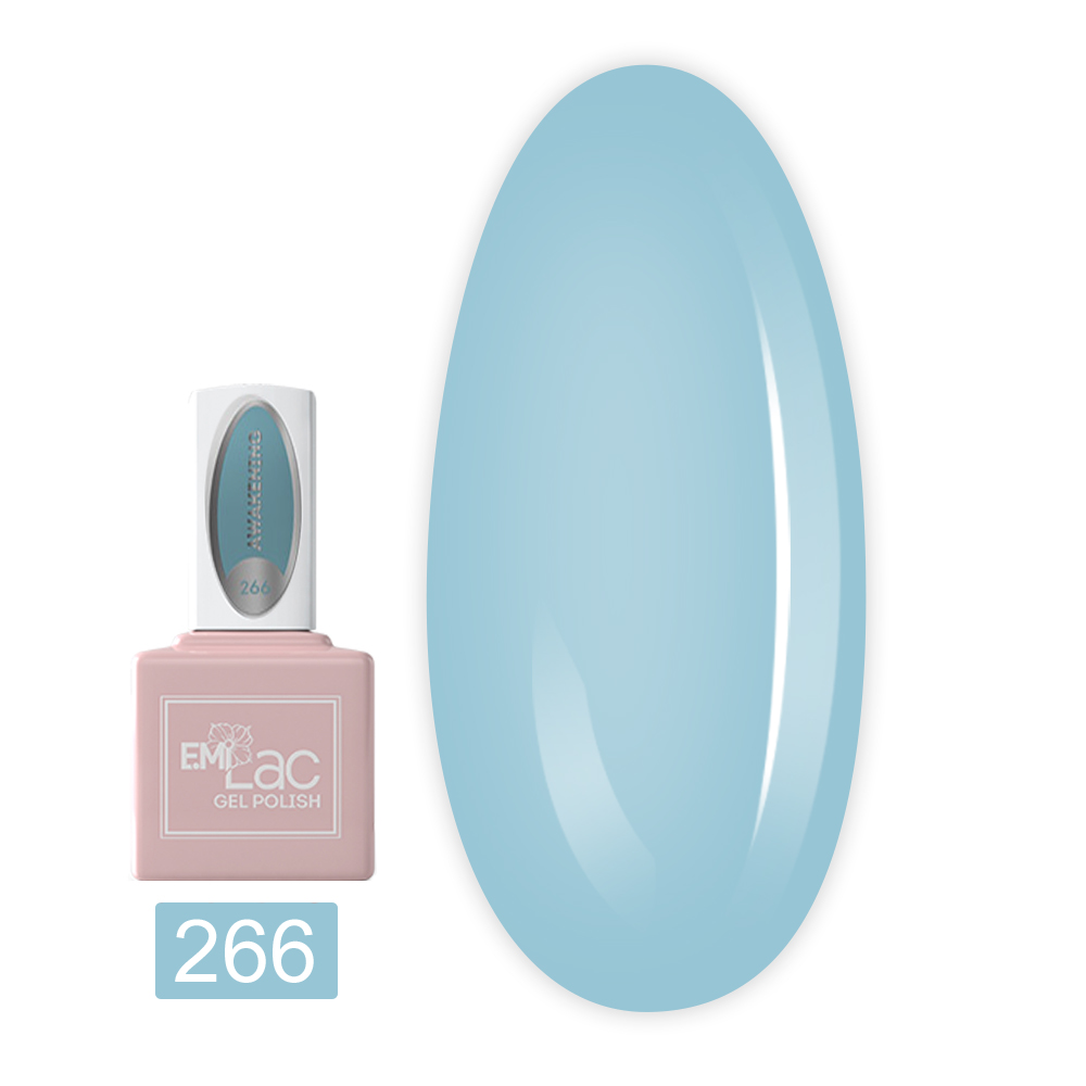 Гель-лак E.MI Lac 9 мл (266 Пробудження)