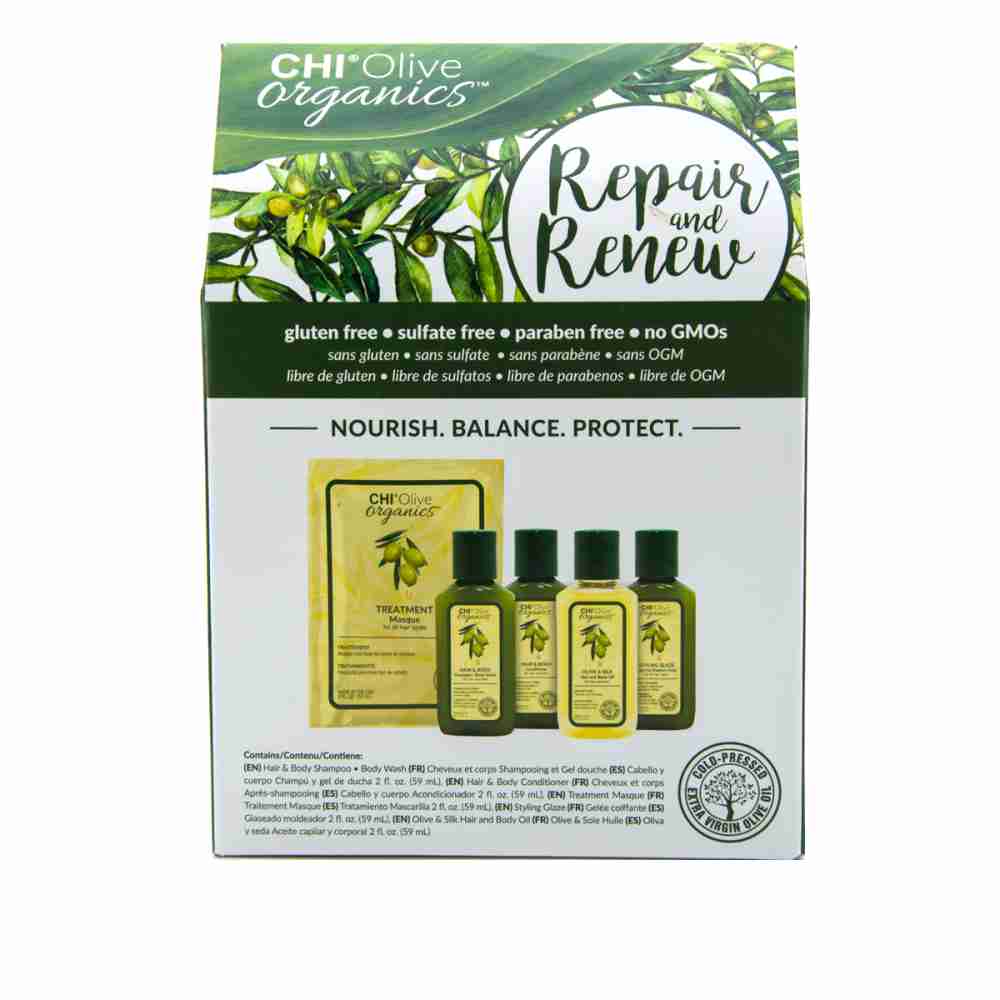 Набір CHI Olive Organics Repair&Renew (5*59 мл)