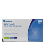 Перчатки нитриловые без пудры нестерильные SafeTouch Advanced Ultra Violet 100 шт рL