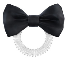 Гумка-браслет для волосся Invisibobble BOWTIQUE (True Black)