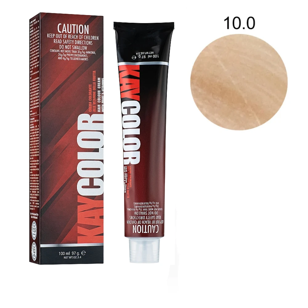 Фарба-крем KayColor для волосся 100мл (10.0)