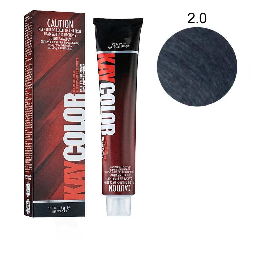Фарба-крем KayColor для волосся 100 мл (2.0)