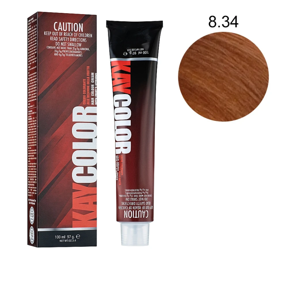 Краска-крем KayColor для волос 100 мл (8.34)