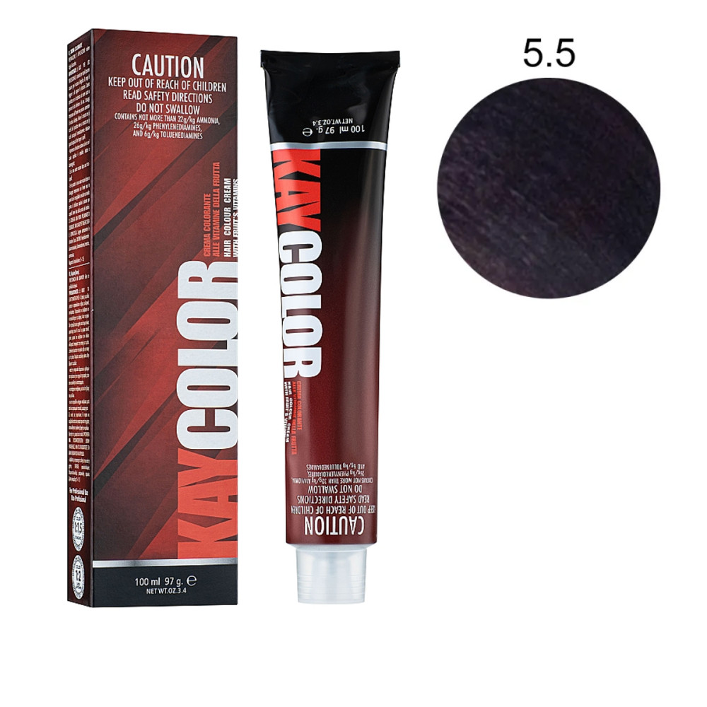 Краска-крем KayColor для волос 100 мл (5.5)