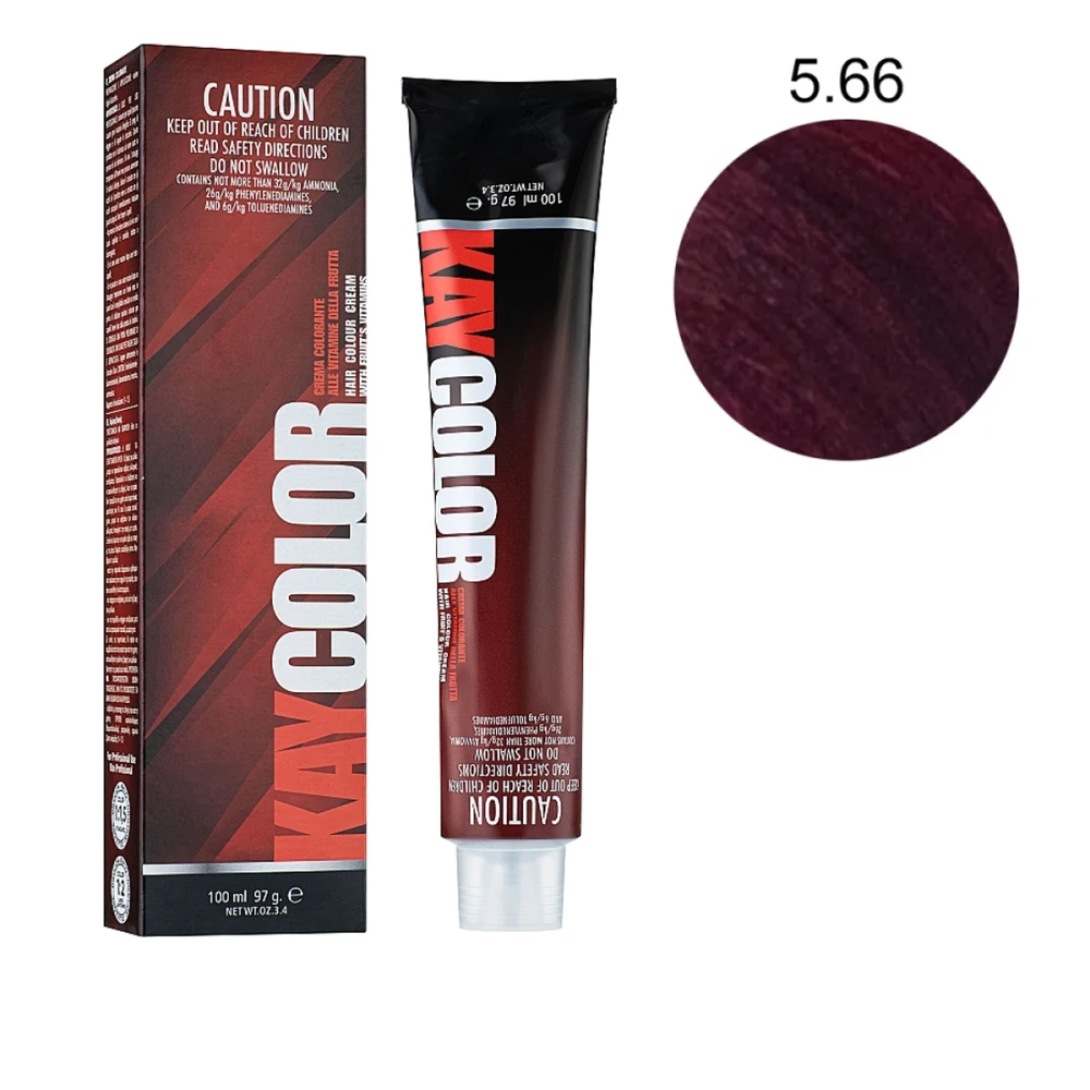 Фарба-крем KayColor для волосся 100 мл (5.66)