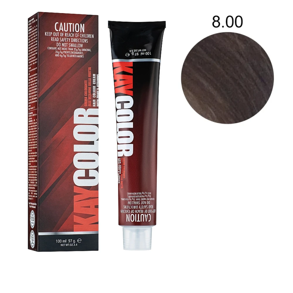 Фарба-крем KayColor для волосся 100 мл (8.00)
