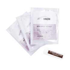 Хна для брів Vivienne WOWBROW (3 сашета 1 гр) (Light Brown)