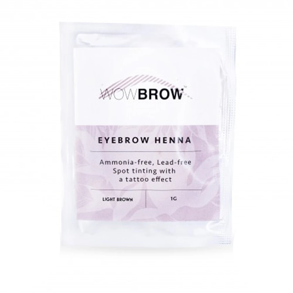 Хна для бровей Vivienne WOWBROW 1 сашет 1 гр (Light Brown)