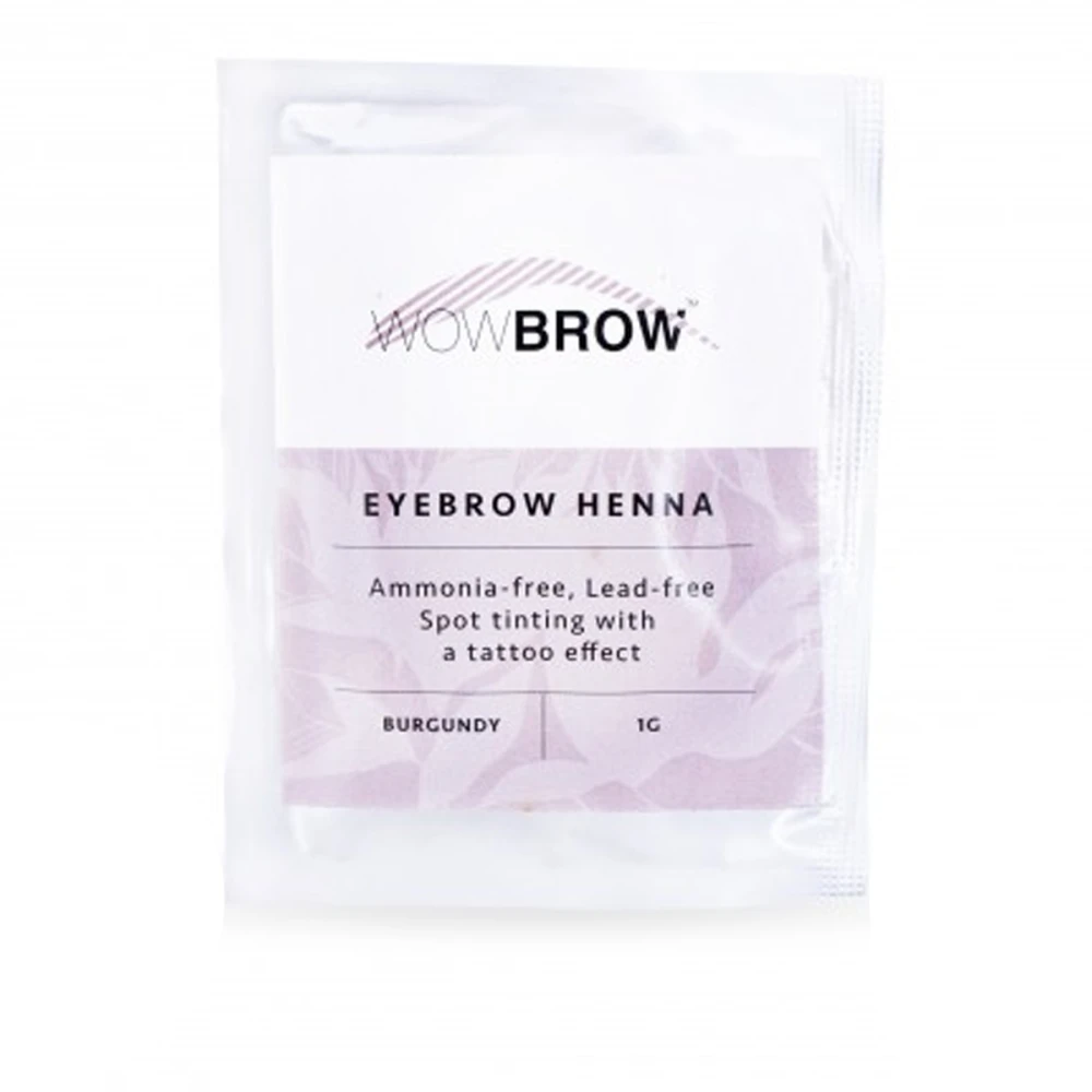 Хна для бровей Vivienne WOWBROW 1 сашет 1 гр (Burgundy)