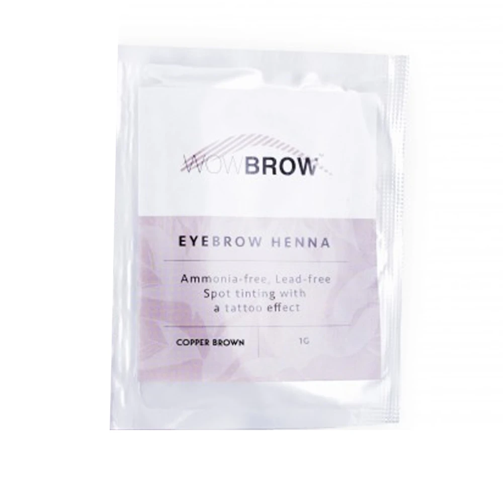 Хна для бровей Vivienne WOWBROW 1 сашет 1 гр (Copper Brown)