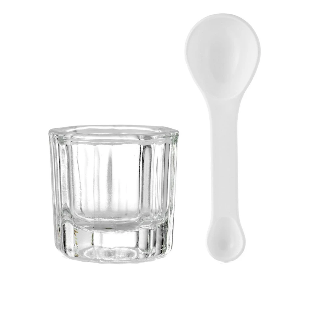 Стаканчик мерный+ложка Vivienne для смешивания хны