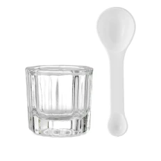 Склянка мірна+ложка Vivienne для змішування хни