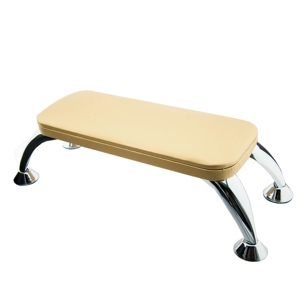 Підлокітник для манікюру на хромованих ніжках FRC (Gold)