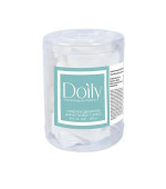 Салфетки Doily белые 66 см 45 гм2 400 шт в тубусе