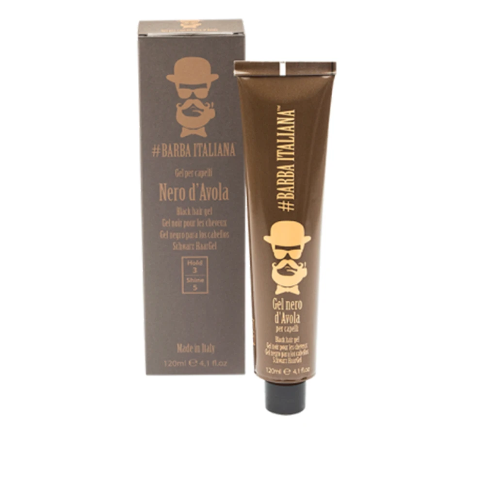 Гель Barba Italiana D`AVOLA для черных волос 120 мл