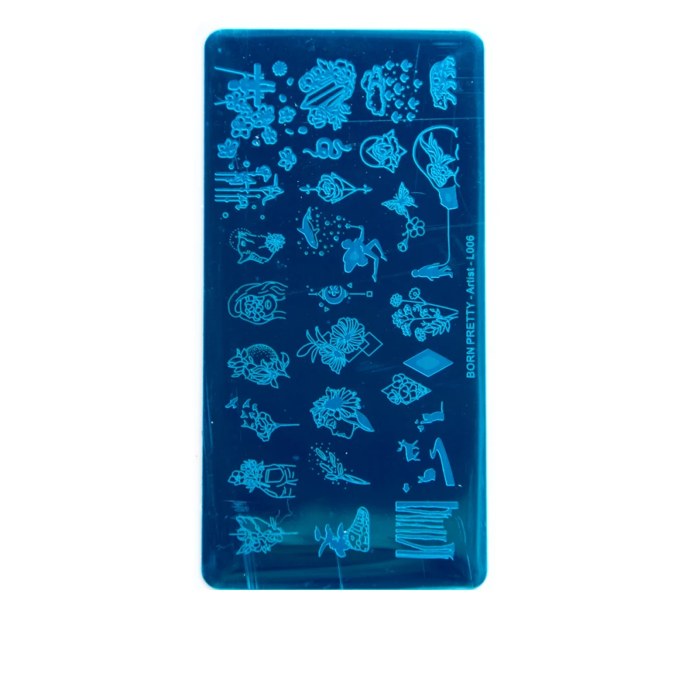 Пластина для стемпінгу Born Pretty велика (Artist L006)