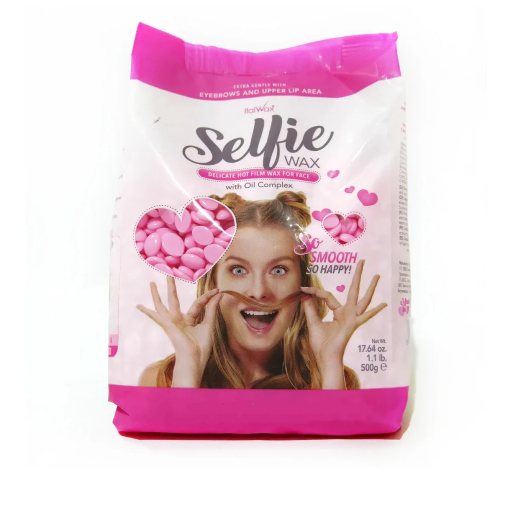 Воск горячий в гранулах ItalWax Селфи для лица 500 г