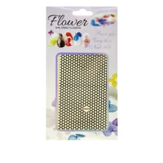 Наклейка гнучка Nail sticker (Сіточка чорні)