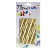 Наклейка гнучка Nail sticker (Сіточка золото)