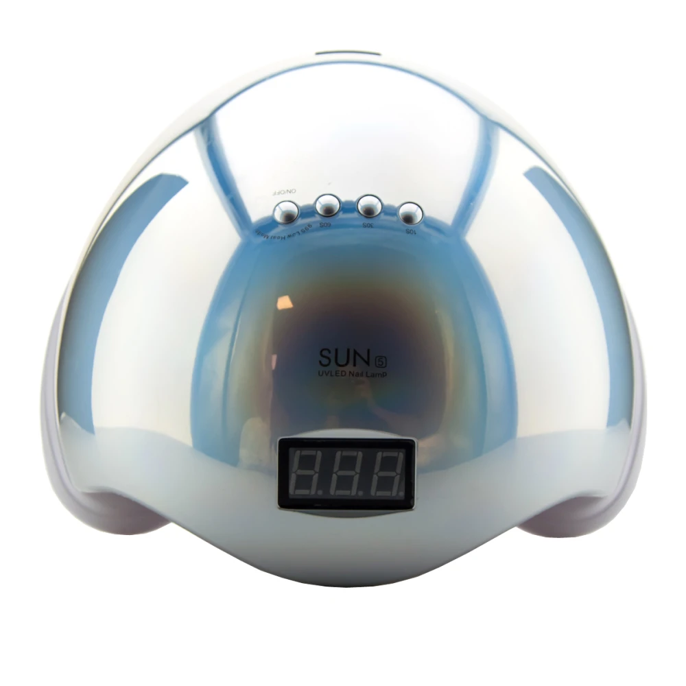 Лампа SUN 5 LED/UV гибрид с дисплеем 48 Вт (MIRROR)