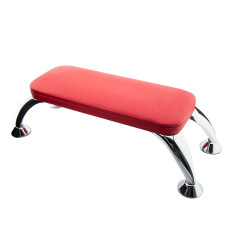 Підлокітник для манікюру на хромованих ніжках FRC (Red)