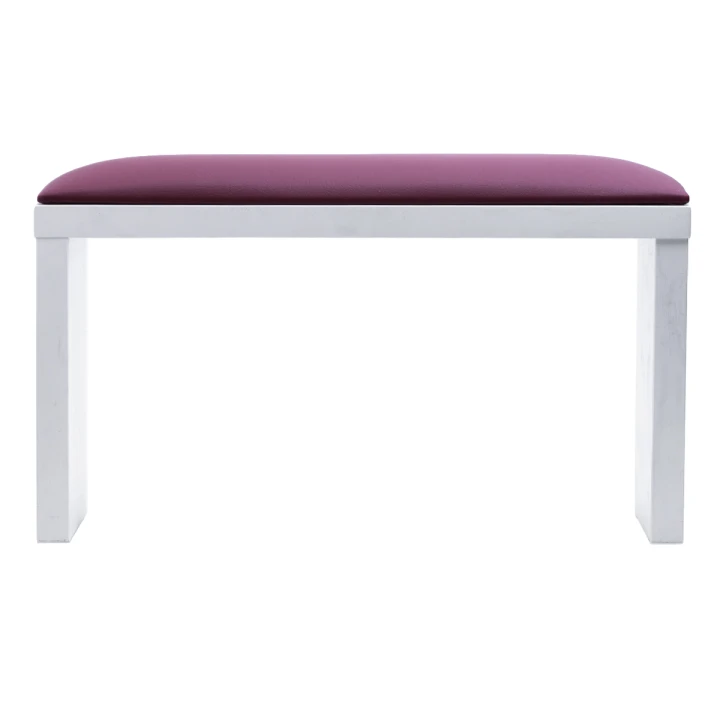 Подлокотник FRC для маникюра на белых ножках XL (Bordo)