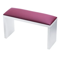 Підлокітник FRC для манікюру на білих ніжках XL (Bordo)