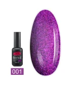 Гель-лак PNB Метеорит 9D Magnetic 8 мл (01)