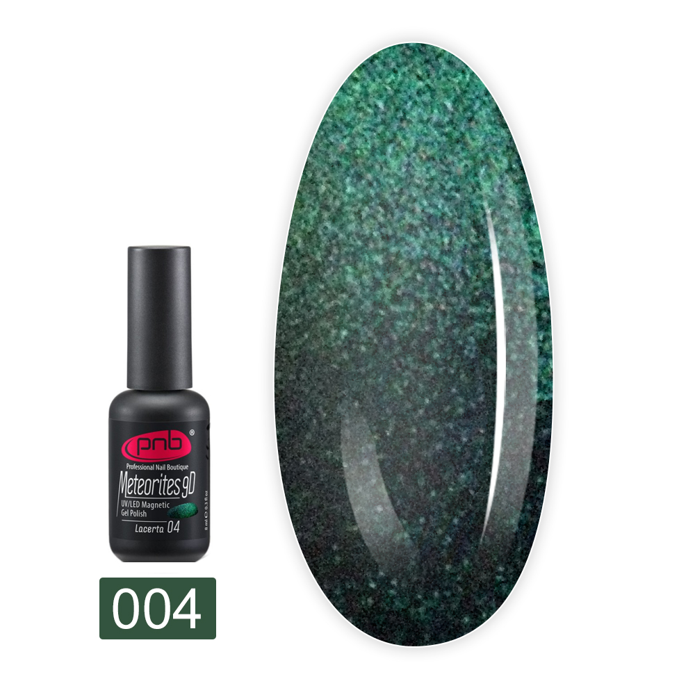 Гель лак PNB Метеорит 9D Magnetic 8 мл (04)
