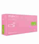 Перчатки нитриловые без пудры нестерильные Nitrylex Pink 100 шт (L)