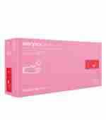 Перчатки нитриловые без пудры нестерильные Nitrylex Pink 100 шт (L)