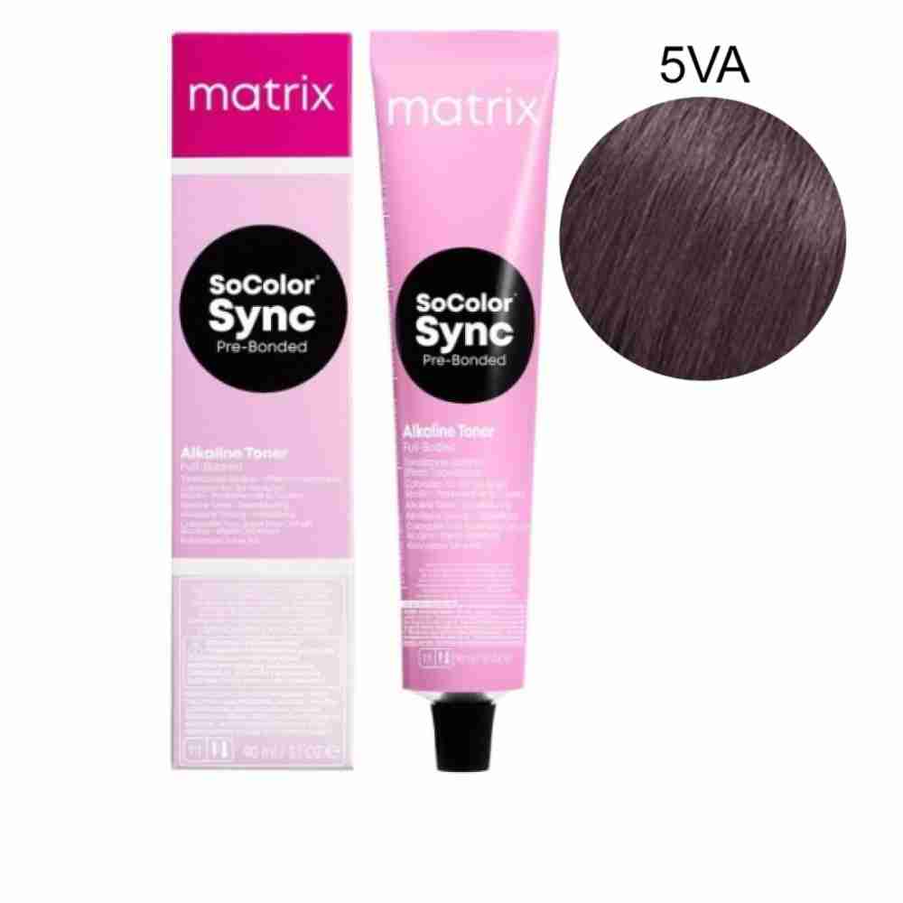 Фарба для волосся без аміаку Matrix Color SYNC 5VA 90 г