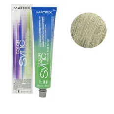 Тоннер для волос Matrix Color Sync 5-ти минутного действия против красного фона