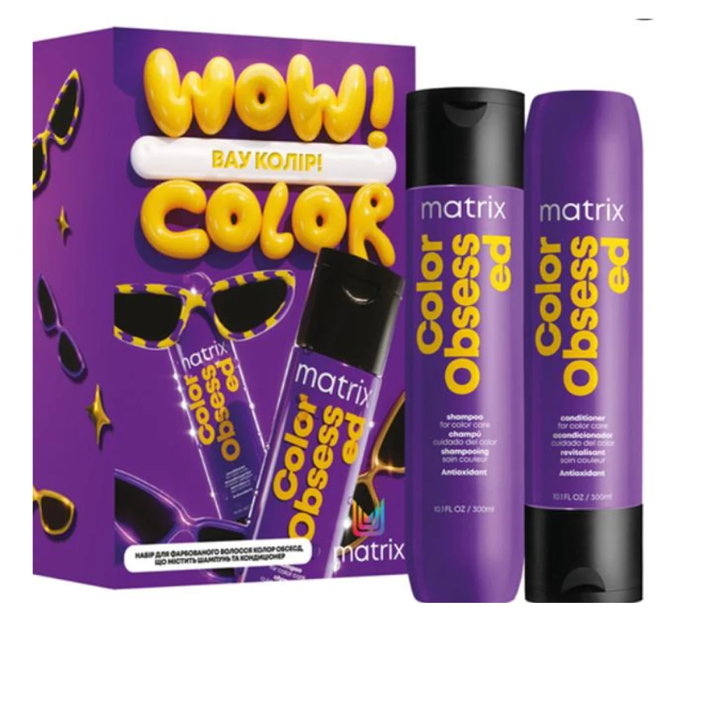 Набор Matrix TR Color Obsessed для окрашенных волос 300 мл+300 мл