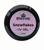 Гель Honey Girl Snow Fllakes 7мл (Pink)