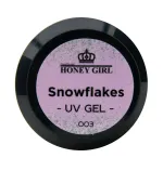 Гель Honey Girl Snow Fllakes 7мл (Pink)