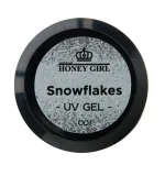 Гель Honey Girl Snow Fllakes 7мл (White)