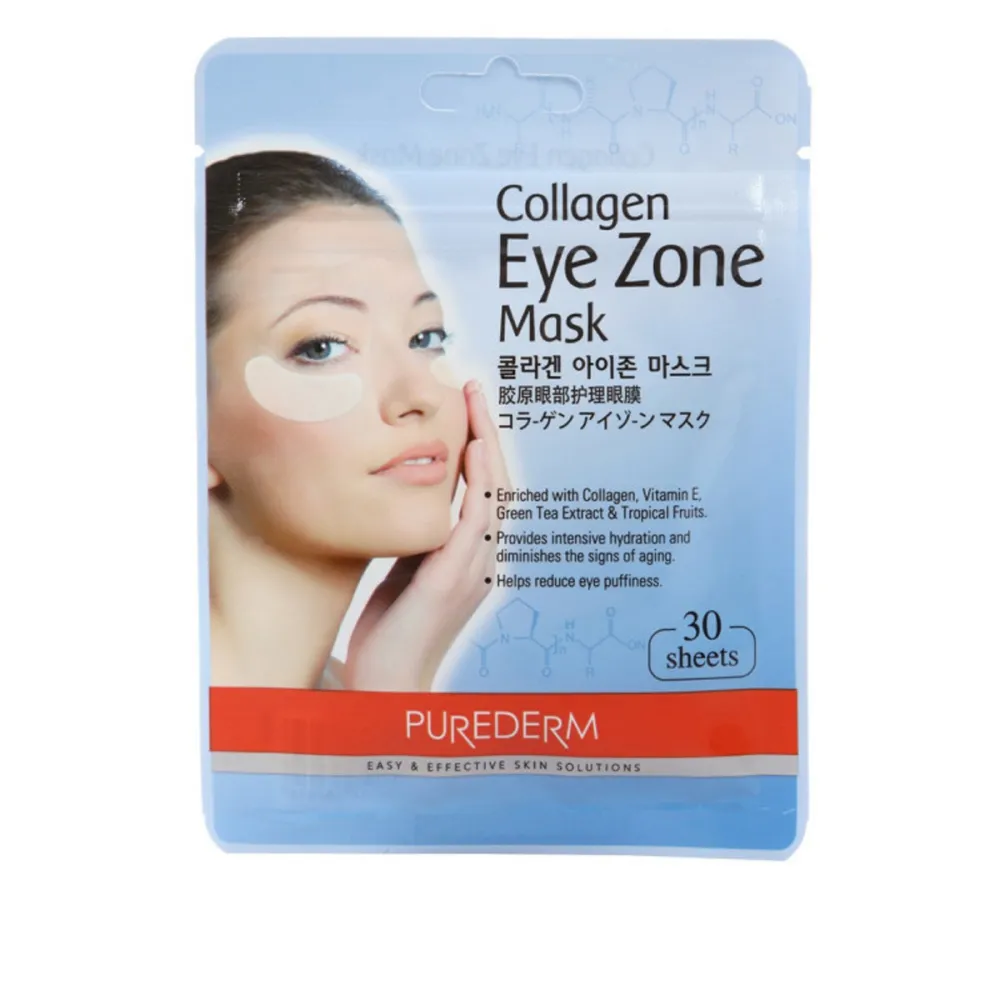 Набор тканевых патчей под глаза с коллагеном Collagen Eye Zone 30 шт