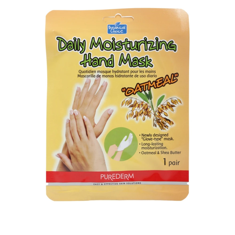 Маска-рукавички для рук Purederm ультра зволожуюча на основі вівса 2*13 г