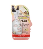 Маска 3D тканевая для сияния мульти-степ+сыворотка под маску Snail Cell Illuminating Multi-step Treatment