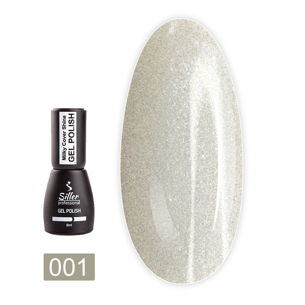 База Siller Base Cover Milky Shine 8 мл (001)